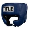 TITLE Boxing USA Boxing Competition Headgear - With Cheeks -Knockout Gear ACHX BL 1 2