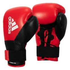 Adidas Hybrid 250 Training Gloves -Knockout Gear ADIH250TG RD BK 2