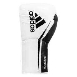 Adidas Hybrid 350 Elite Pro Fight Gloves -Knockout Gear ADIH750FG WH BK 3
