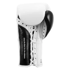 Adidas Hybrid 350 Elite Pro Fight Gloves -Knockout Gear ADIH750FG WH BK 4