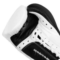 Adidas Hybrid 350 Elite Pro Fight Gloves -Knockout Gear ADIH750FG WH BK 5