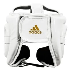 Adidas Speed Super Pro Headgear -Knockout Gear ADISBHG042 WH GD 04