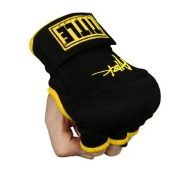 TITLE Boxing Attack Nitro Speed Wraps 2.0 -Knockout Gear ASPWR2 BK YE 1