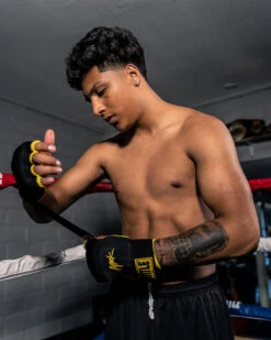 TITLE Boxing Attack Nitro Speed Wraps 2.0 -Knockout Gear ASPWR2BKYE1