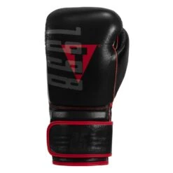 TITLE Boxing Throwback 1998 Anniversary Bag Glove -Knockout Gear AVTFBG BK RD 03