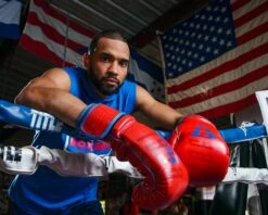 TITLE Boxing Throwback 1998 Anniversary Bag Glove -Knockout Gear AVTFBGRDBL 1