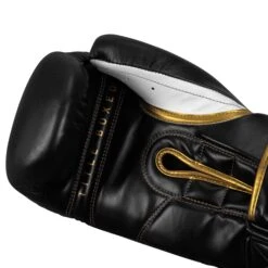 TITLE Boxeo Mexican Leather Bag Gloves Quatro 23 TITLE Boxeo Mexican Leather Bag Gloves Quatro -Knockout Gear BASBG4 BK WH 5