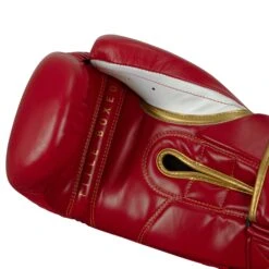 TITLE Boxeo Mexican Leather Bag Gloves Quatro 30 TITLE Boxeo Mexican Leather Bag Gloves Quatro -Knockout Gear BASBG4 RD WH 5