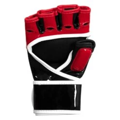 BOOM BOOM Boxing Bomber Youth MMA Gloves -Knockout Gear BBMMGY RD BK WH 3