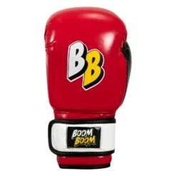 BOOM BOOM Boxing Silencer Youth Bag Gloves 27 BOOM BOOM Boxing Silencer Youth Bag Gloves -Knockout Gear BBYBGS RD BK WH 003