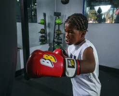 BOOM BOOM Boxing Silencer Youth Bag Gloves 32 BOOM BOOM Boxing Silencer Youth Bag Gloves -Knockout Gear BBYBGSRD 1