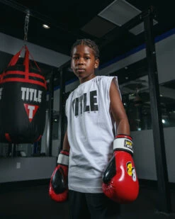 BOOM BOOM Boxing Silencer Youth Bag Gloves 30 BOOM BOOM Boxing Silencer Youth Bag Gloves -Knockout Gear BBYBGSRD 4