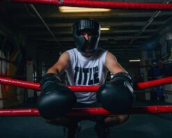 TITLE Black Training Headgear -Knockout Gear BKTHGBK 3