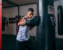 TITLE Black Blitz Bag Gloves 15 TITLE Black Blitz Bag Gloves -Knockout Gear BKVBGBK 1