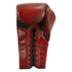 TITLE Boxing Blood Red Leather Sparring Gloves 14 TITLE Boxing Blood Red Leather Sparring Gloves -Knockout Gear BRSG 4