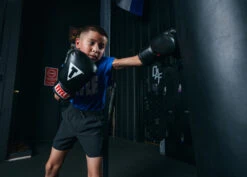 TITLE Classic Boxing Gloves -Knockout Gear CABGBKRD 2