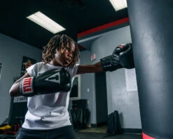 TITLE Classic Black Max Boxing Gloves 20 TITLE Classic Black Max Boxing Gloves -Knockout Gear CBMBG2BK 1