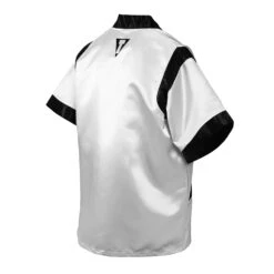 TITLE Boxing Old School Corner Jacket -Knockout Gear CJSS2 WH BK 02