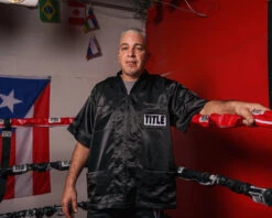 TITLE Boxing Old School Corner Jacket 2.0 -Knockout Gear CJSS3BK 1