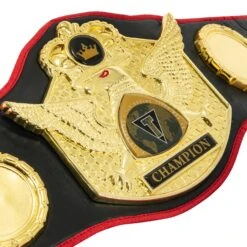 TITLE Boxing Triumphant Wings Of Victory Belt 13 TITLE Boxing Triumphant Wings Of Victory Belt -Knockout Gear CLTB212 BK 3