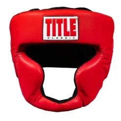 TITLE Classic Full Coverage Training Headgear 2.0 30 TITLE Classic Full Coverage Training Headgear 2.0 -Knockout Gear CPHGF2 RD BK 2