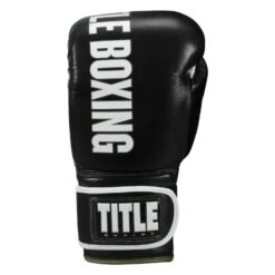 TITLE Boxing Gel Soft Strike Bag Gloves -Knockout Gear CSSGBG1 BK GN 03