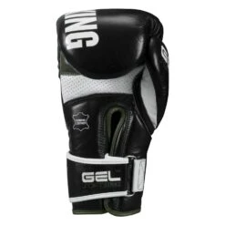 TITLE Boxing Gel Soft Strike Bag Gloves -Knockout Gear CSSGBG1 BK GN 04