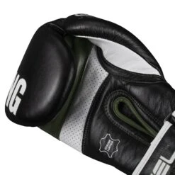 TITLE Boxing Gel Soft Strike Bag Gloves -Knockout Gear CSSGBG1 BK GN 05