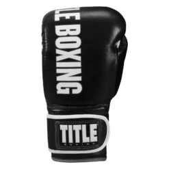 TITLE Boxing Gel Soft Strike Bag Gloves -Knockout Gear CSSGBG1 BK GR 03