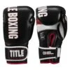TITLE Boxing Gel Soft Strike Bag Gloves 2 TITLE Boxing Gel Soft Strike Bag Gloves -Knockout Gear CSSGBG1 BK RD 01