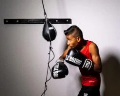 TITLE Boxing Gel Soft Strike Bag Gloves -Knockout Gear CSSGBG1 BK GN