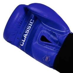 TITLE Classic Leather Elastic Training Gloves 2.0 34 TITLE Classic Leather Elastic Training Gloves 2.0 -Knockout Gear CTSGV2 BL 05