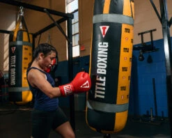 TITLE Classic Leather Elastic Training Gloves 2.0 36 TITLE Classic Leather Elastic Training Gloves 2.0 -Knockout Gear CTSGV2RD 1 95fdcac6 26cc 47f9 b729 78c7f79fcebb