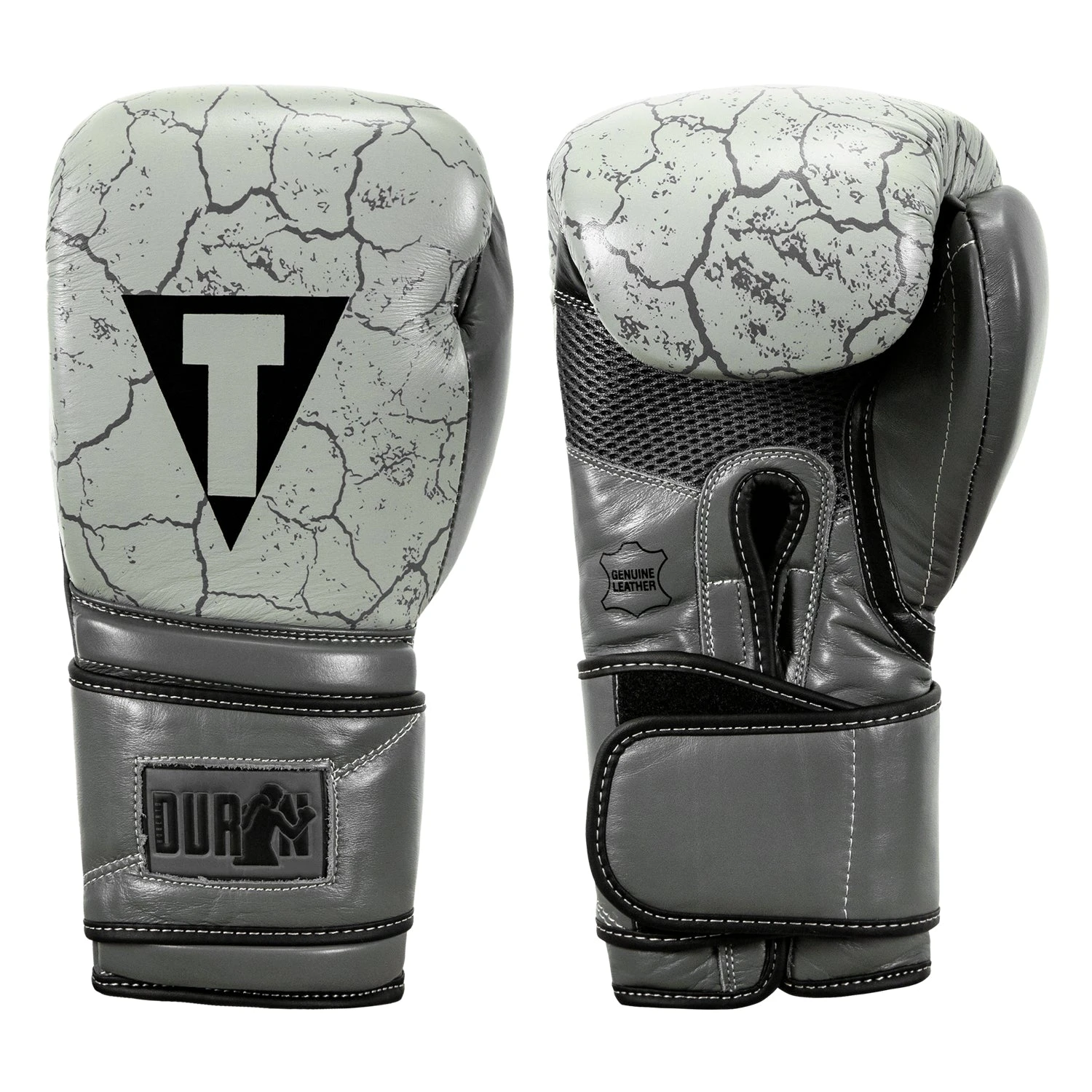 TITLE Boxing Roberto Duran Stone Leather Training Gloves 3 TITLE Boxing Roberto Duran Stone Leather Training Gloves