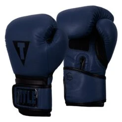 TITLE Boxing Dauntless Training Gloves 24 TITLE Boxing Dauntless Training Gloves -Knockout Gear DNTTG BL BK 2