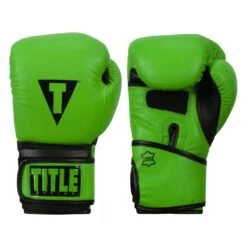 TITLE Boxing Dauntless Training Gloves 30 TITLE Boxing Dauntless Training Gloves -Knockout Gear DNTTG GN BK 1