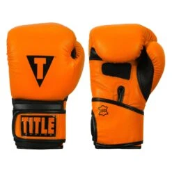 TITLE Boxing Dauntless Training Gloves 38 TITLE Boxing Dauntless Training Gloves -Knockout Gear DNTTG OR BK 1