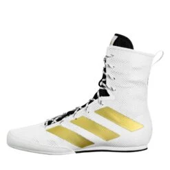 Adidas Box Hog 3 Boxing Shoes -Knockout Gear DQU54 WH GD 1