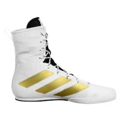 Adidas Box Hog 3 Boxing Shoes -Knockout Gear DQU54 WH GD 2