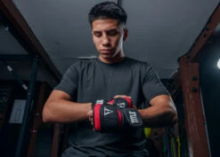 TITLE Boxing Deluxe Weighted Gloves 2.0 -Knockout Gear DWH2BKRD 1