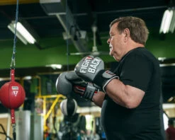 TITLE Boxing Fight Back Leather Boxing Gloves 16 TITLE Boxing Fight Back Leather Boxing Gloves -Knockout Gear FBBGLGR 2