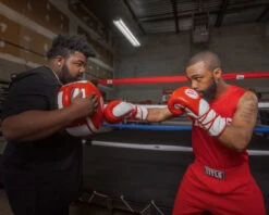 TITLE Boxing Fighting Fresh Punch Shield -Knockout Gear FFPSRDWH 1 2