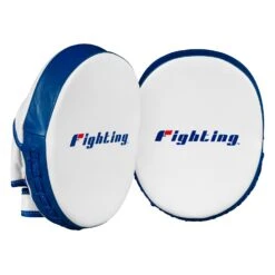 Fighting Freedom Leather Focus Mitts -Knockout Gear FLFM2 WH 2