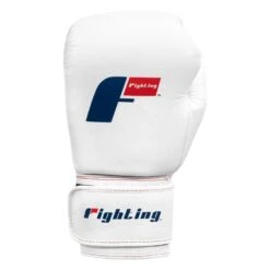 Fighting Leather Heavy Bag Gloves -Knockout Gear FLHBG2 WH 3