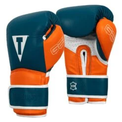 TITLE Boxing Gel Freestyle Training Gloves 24 TITLE Boxing Gel Freestyle Training Gloves -Knockout Gear FRTTG BL OR WH 2