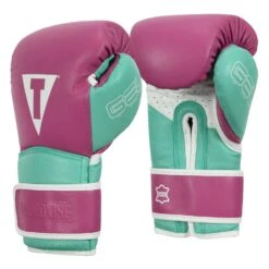TITLE Boxing Gel Freestyle Training Gloves 31 TITLE Boxing Gel Freestyle Training Gloves -Knockout Gear FRTTG PK LBL WH 02