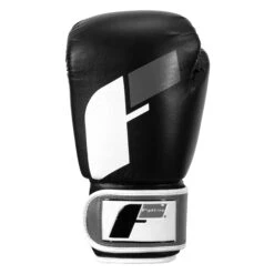 Fighting Big Logo Bag Gloves -Knockout Gear FSABG2 BK GR WH 3