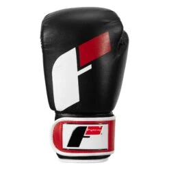 Fighting Big Logo Bag Gloves -Knockout Gear FSABG2 BK RD WH 3