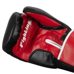 Fighting Big Logo Bag Gloves -Knockout Gear FSABG2 BK RD WH 5