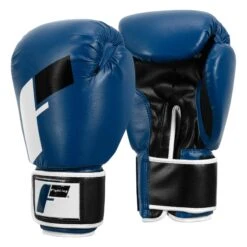 Fighting Big Logo Bag Gloves -Knockout Gear FSABG2 BL BK WH 2